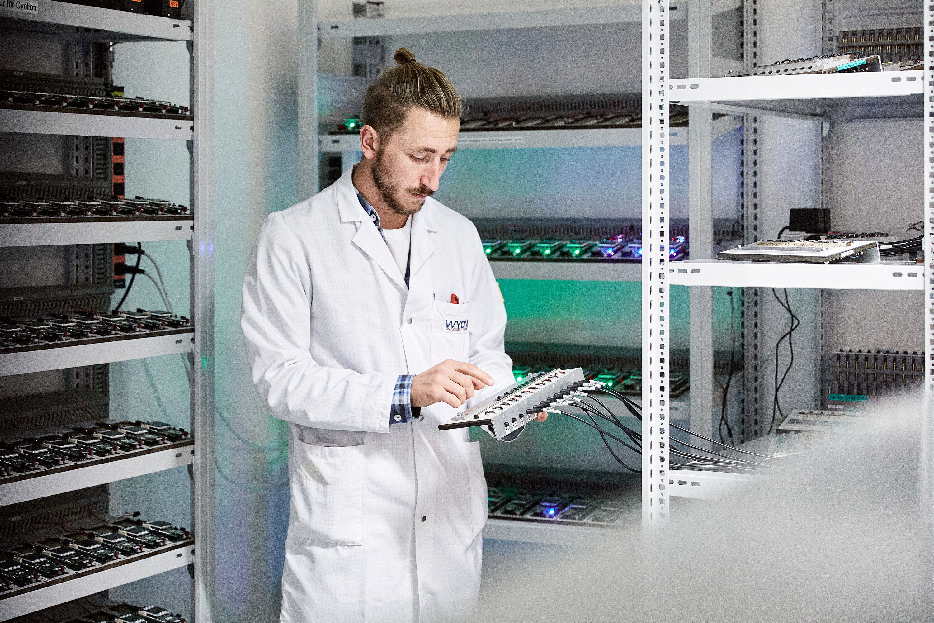 Battery Testing bei WYON